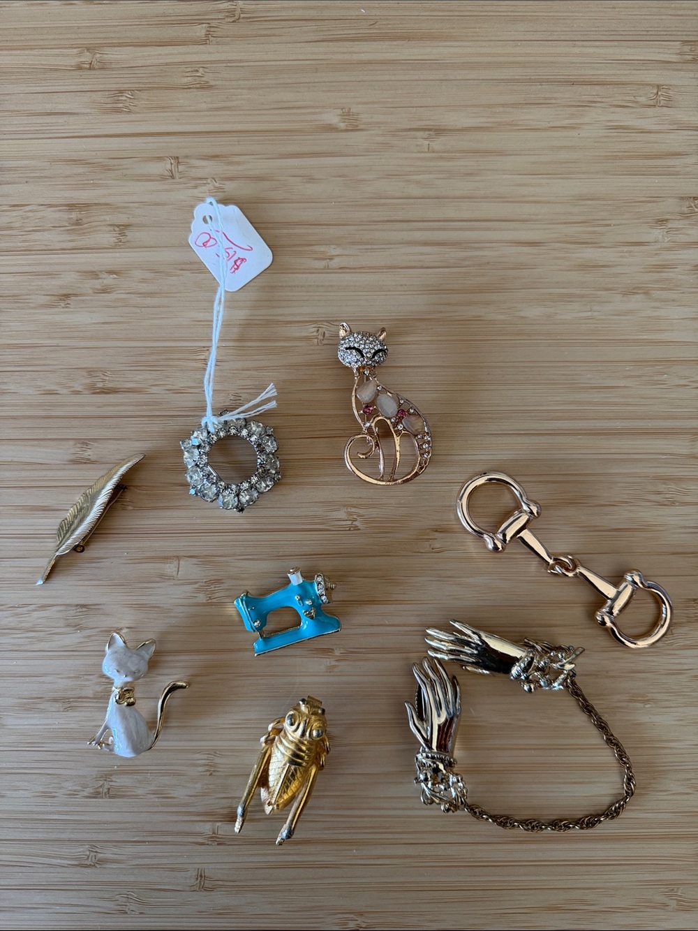 Assorted Gold and Silver Women’s Accessory Pin - Multi-Color